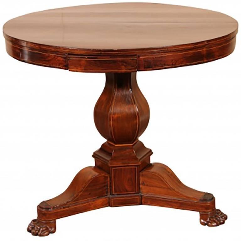 Antique Continental Rosewood Centre Table