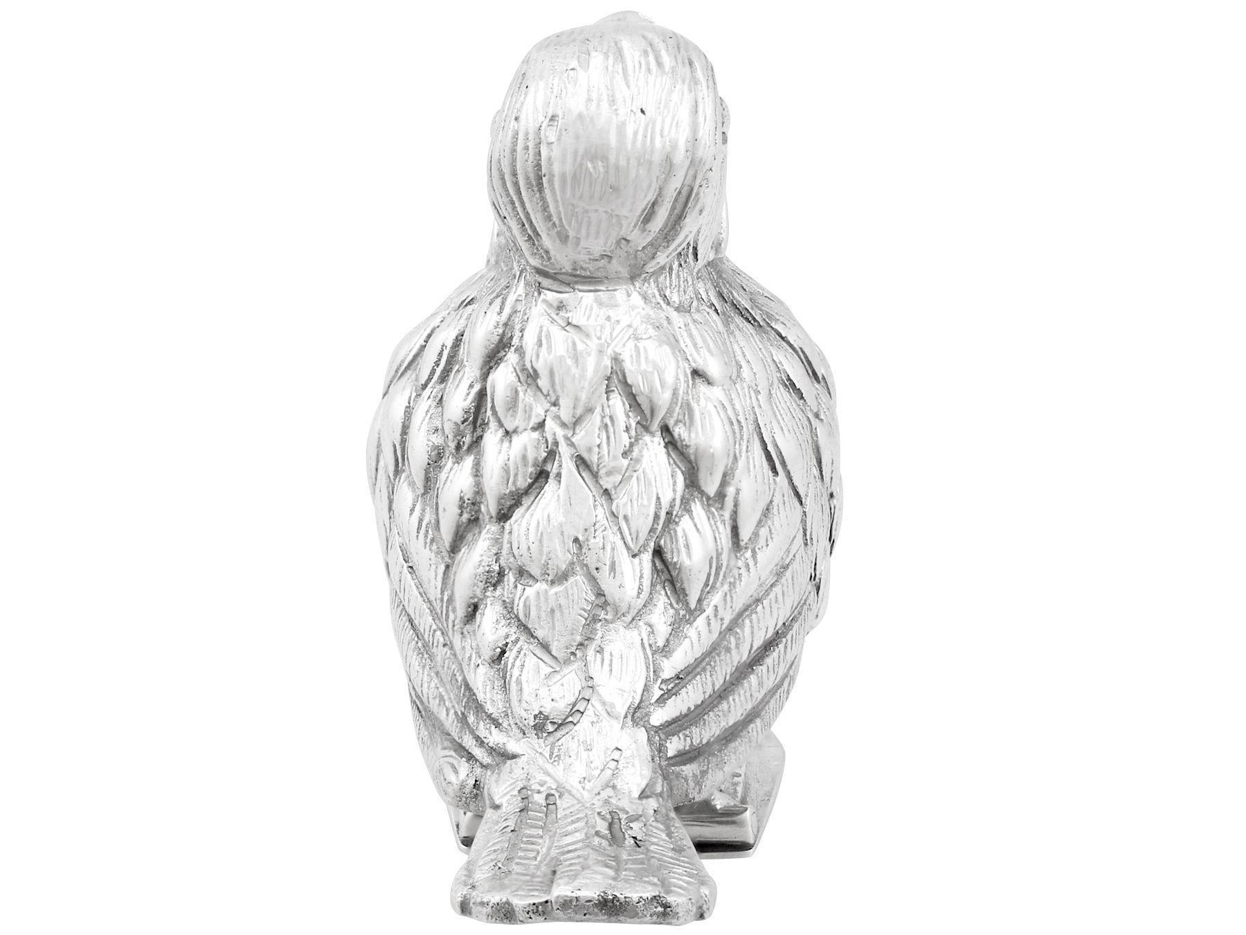 1920s Continental Silver Bird Peppers For Sale 1