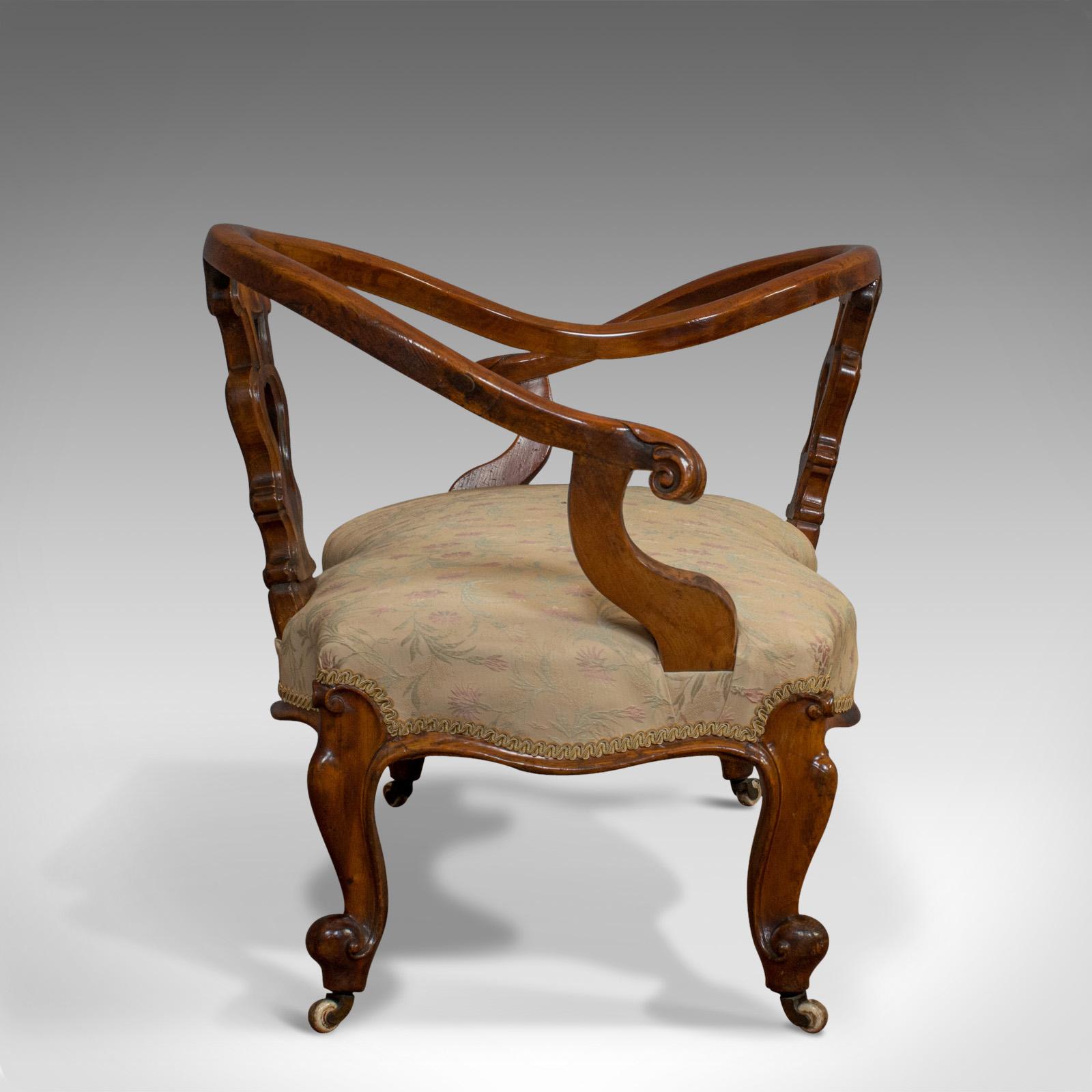 antique conversation chair