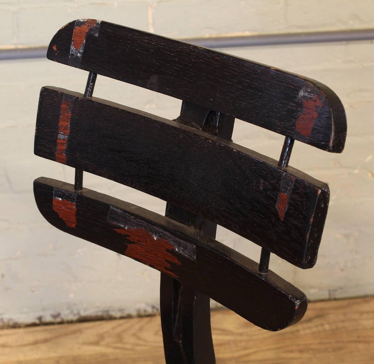 Antique Adjustable Wooden Desk Stool by Cook at 1stDibs desk stools