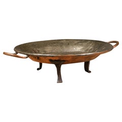 Antique Cooking Dish, English, Copper, Decorative Tray, Historic, Georgian, 1750