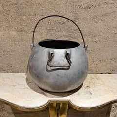Antique Cooking Pot Cauldron Kettle Wolverine Cast Aluminum Mid-Century