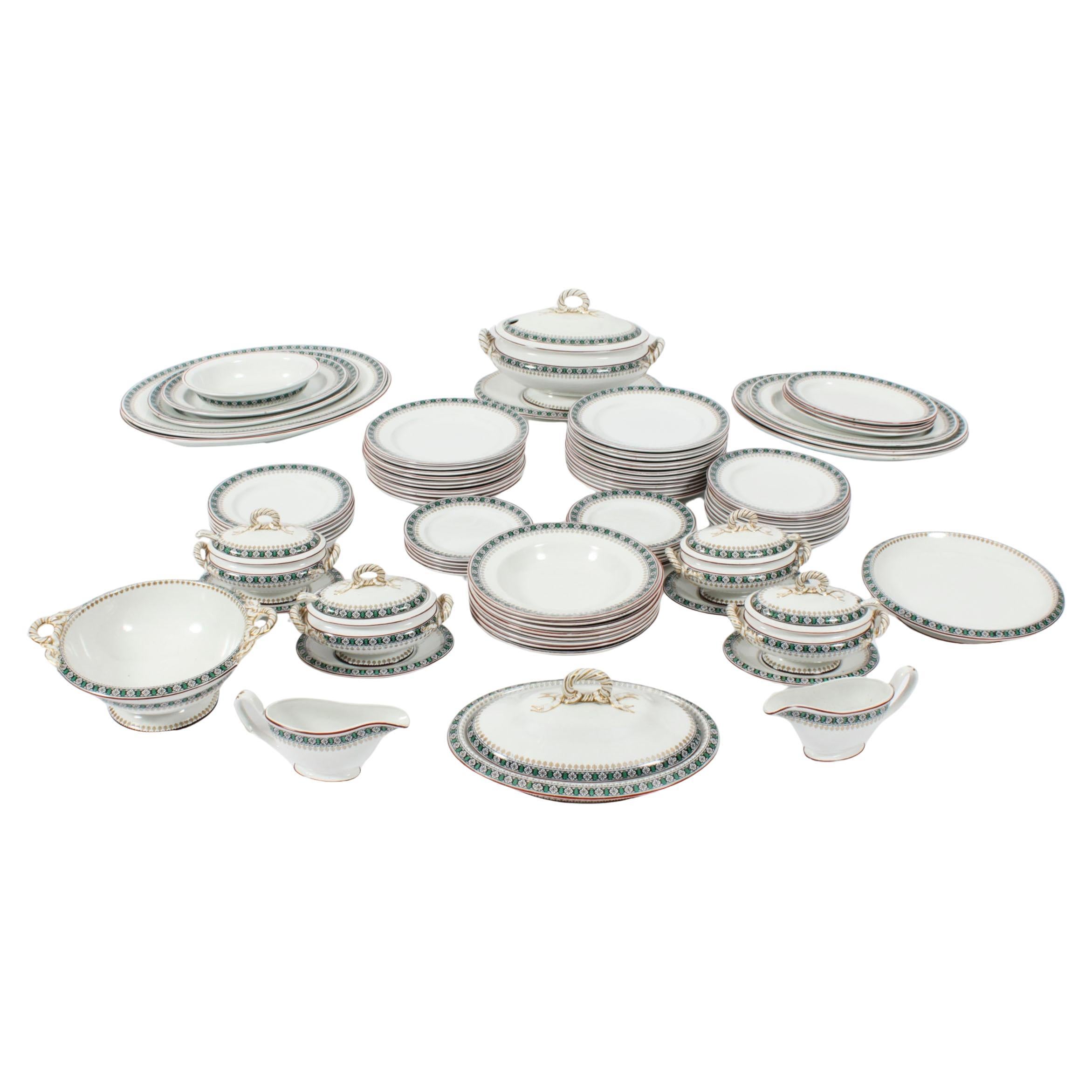 Antique Copeland 91 Piece Spode Dinner Service 19th Century