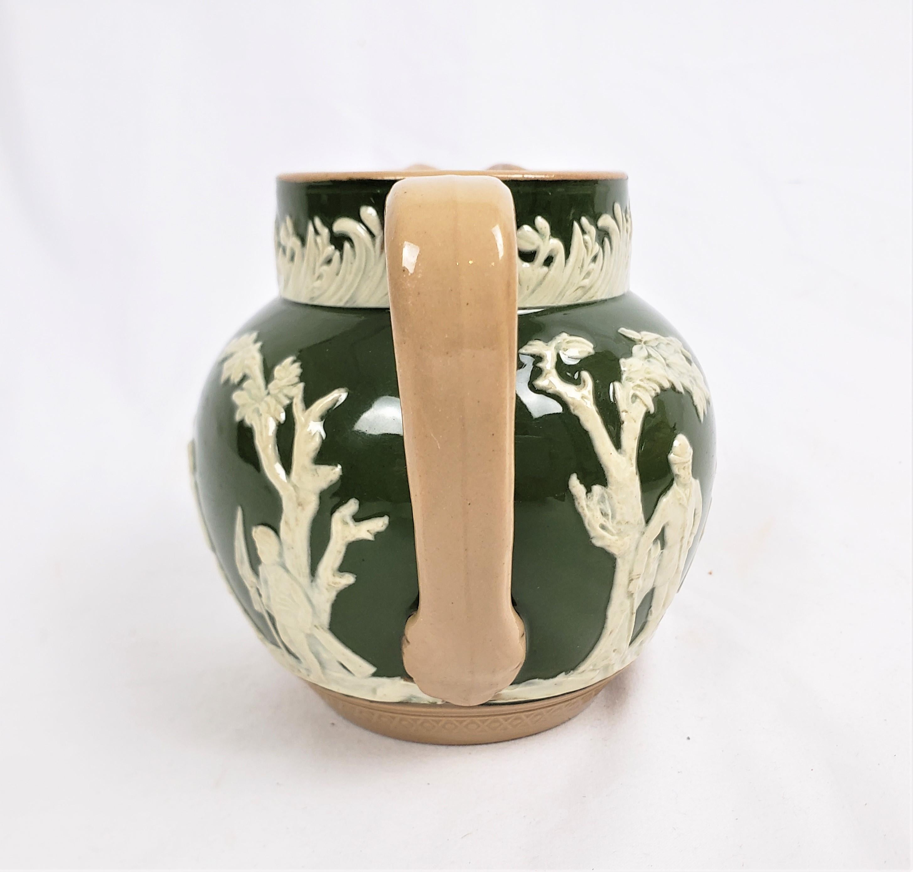 Antiker Copeland Spode Keramikkrug mit Golfszenen im Zustand „Gut“ im Angebot in Hamilton, Ontario