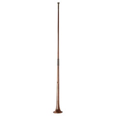 Antique Copper And Brass Coach or Post Horn. English, Late 19th Century