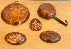 Stampi da forno in rame antico Black Forest