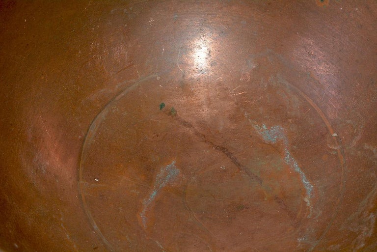 Antique Copper Bowl with Ring For Sale at 1stDibs vintage copper bowl