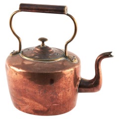 Antique Copper & Brass Kettle