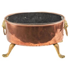 Antique Copper & Brass Planter