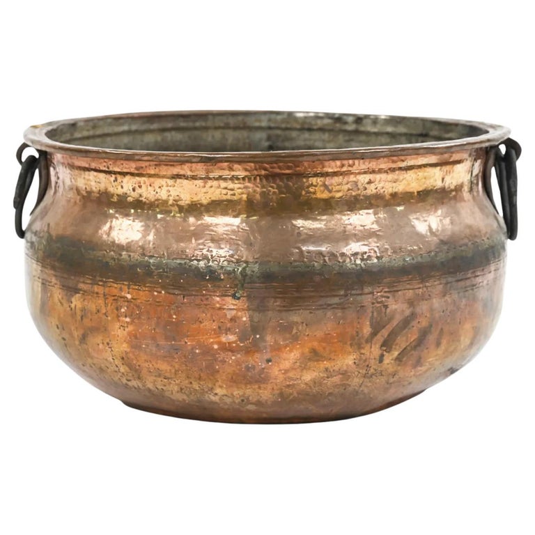 Antique Copper Cauldron at 1stDibs