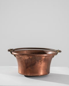 Antique Copper Cooking Pot