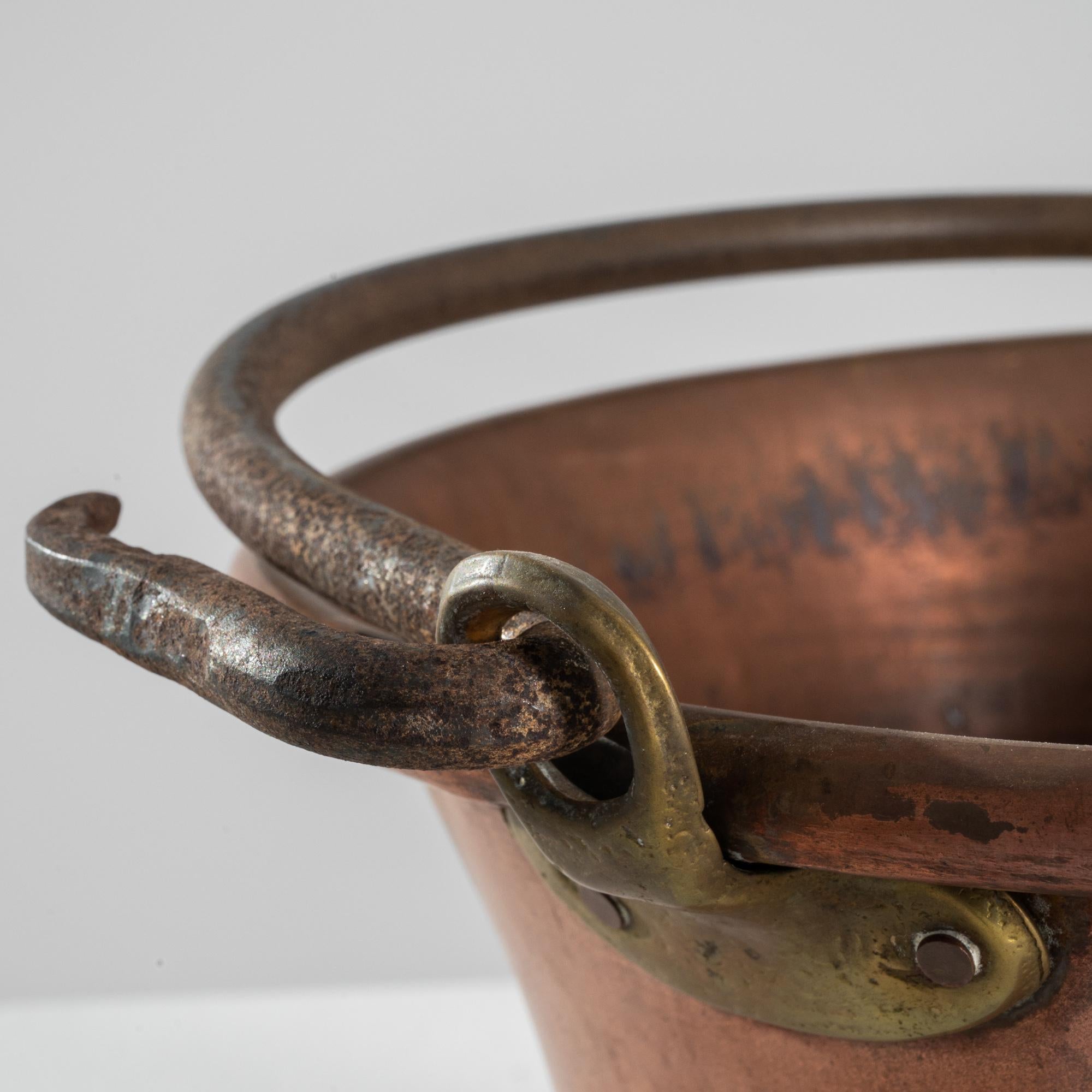 19th Century Antique Copper Cooking Pot