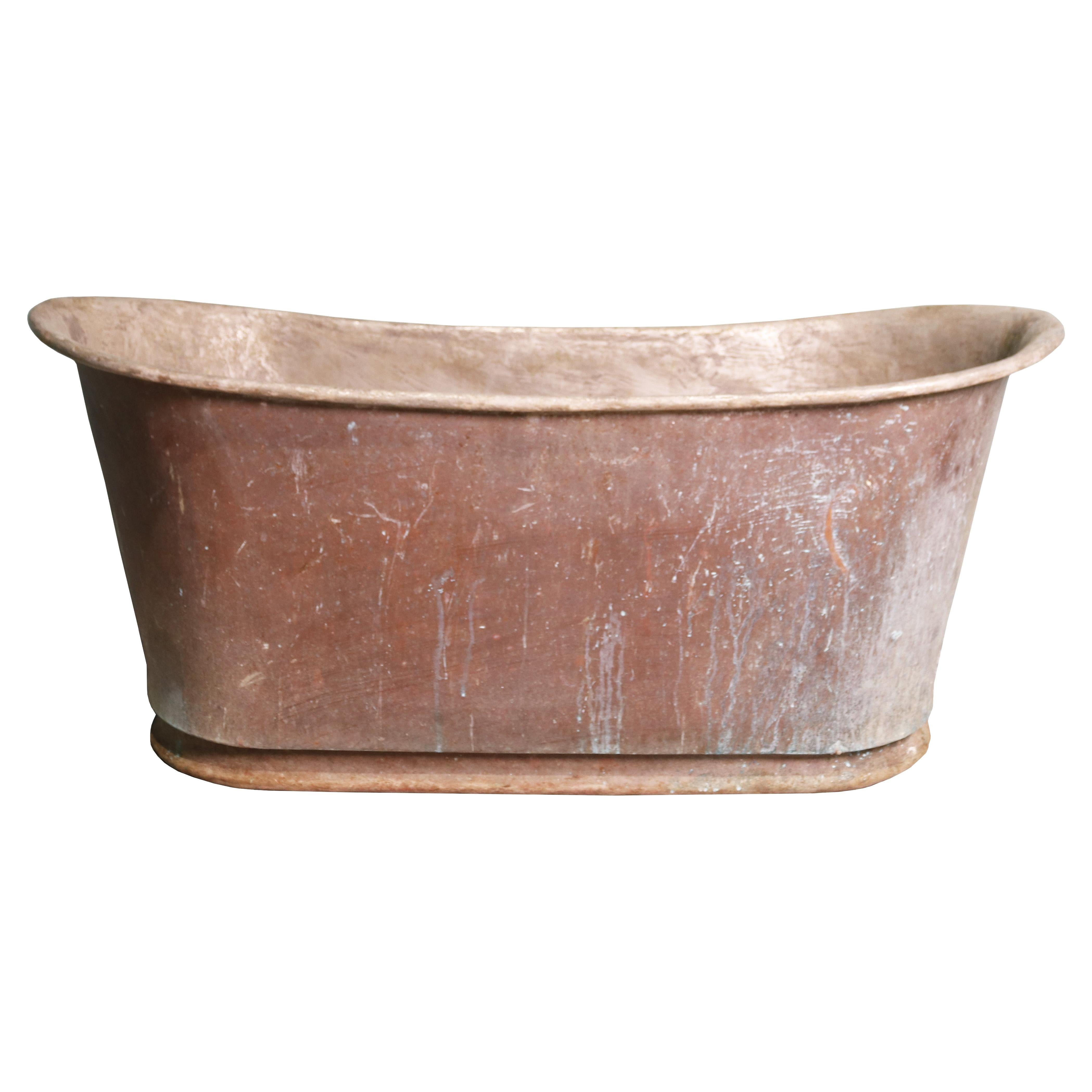 Antique Copper Double Ended Bath