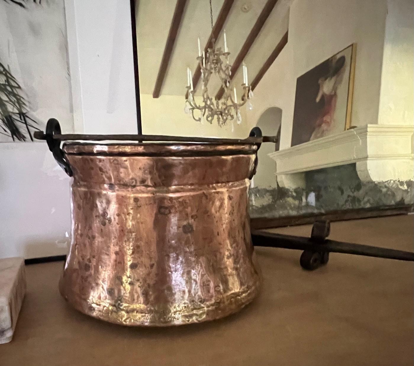 antique cauldron