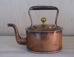 Antique Copper Kettle. English 19th Century