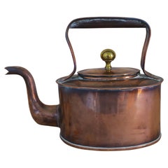 Antique Copper Kettle. English 19th Century