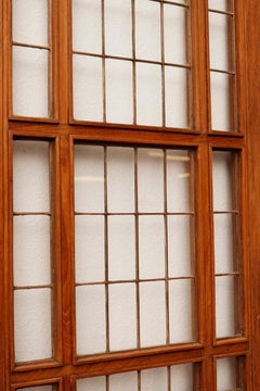 Antique Copper Light Teak Door