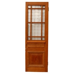 Used Copper Light Teak Door