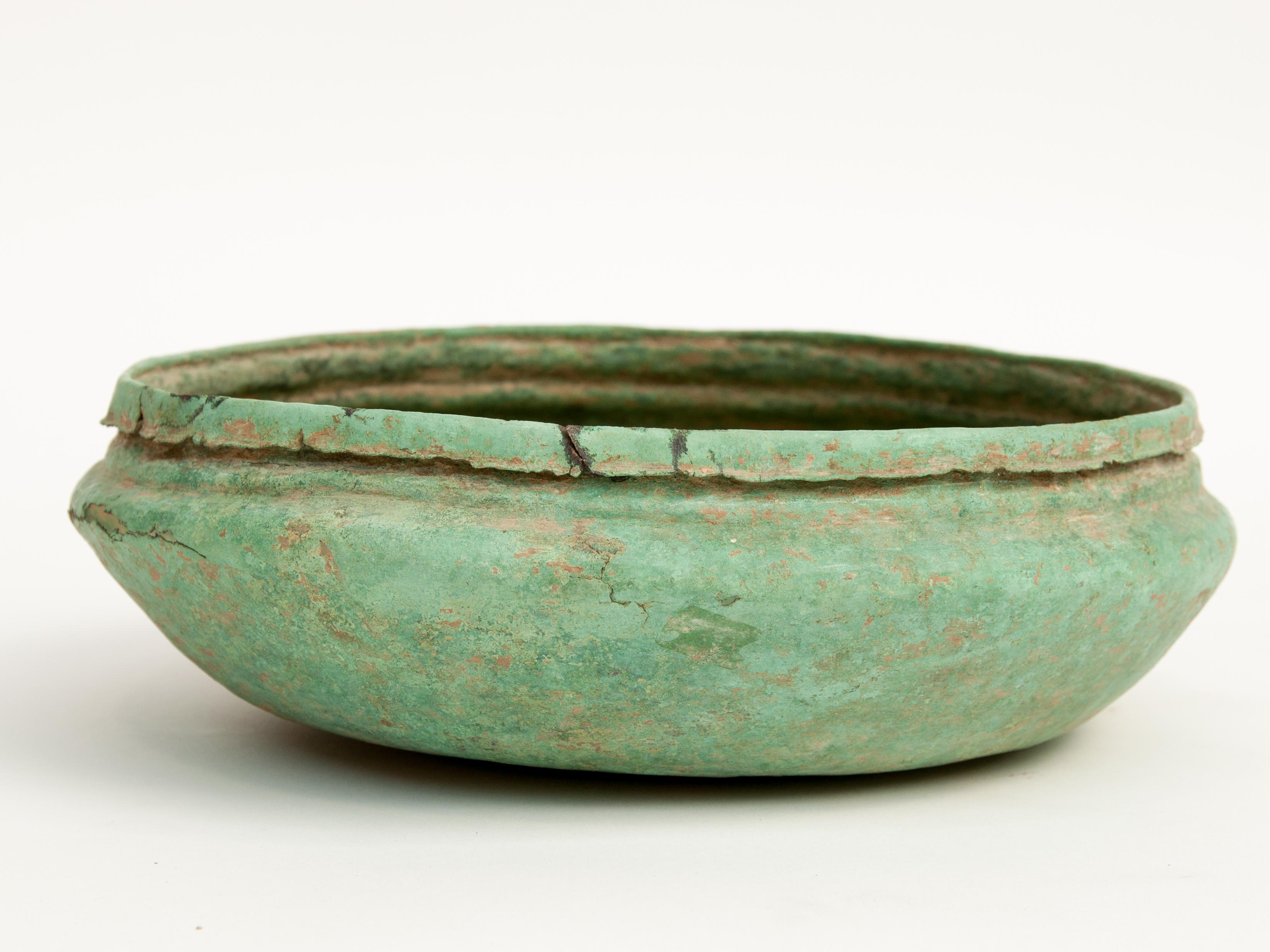 copper offering bowl