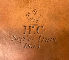 Antiker Kupfertopf mit Deckel, um 1850