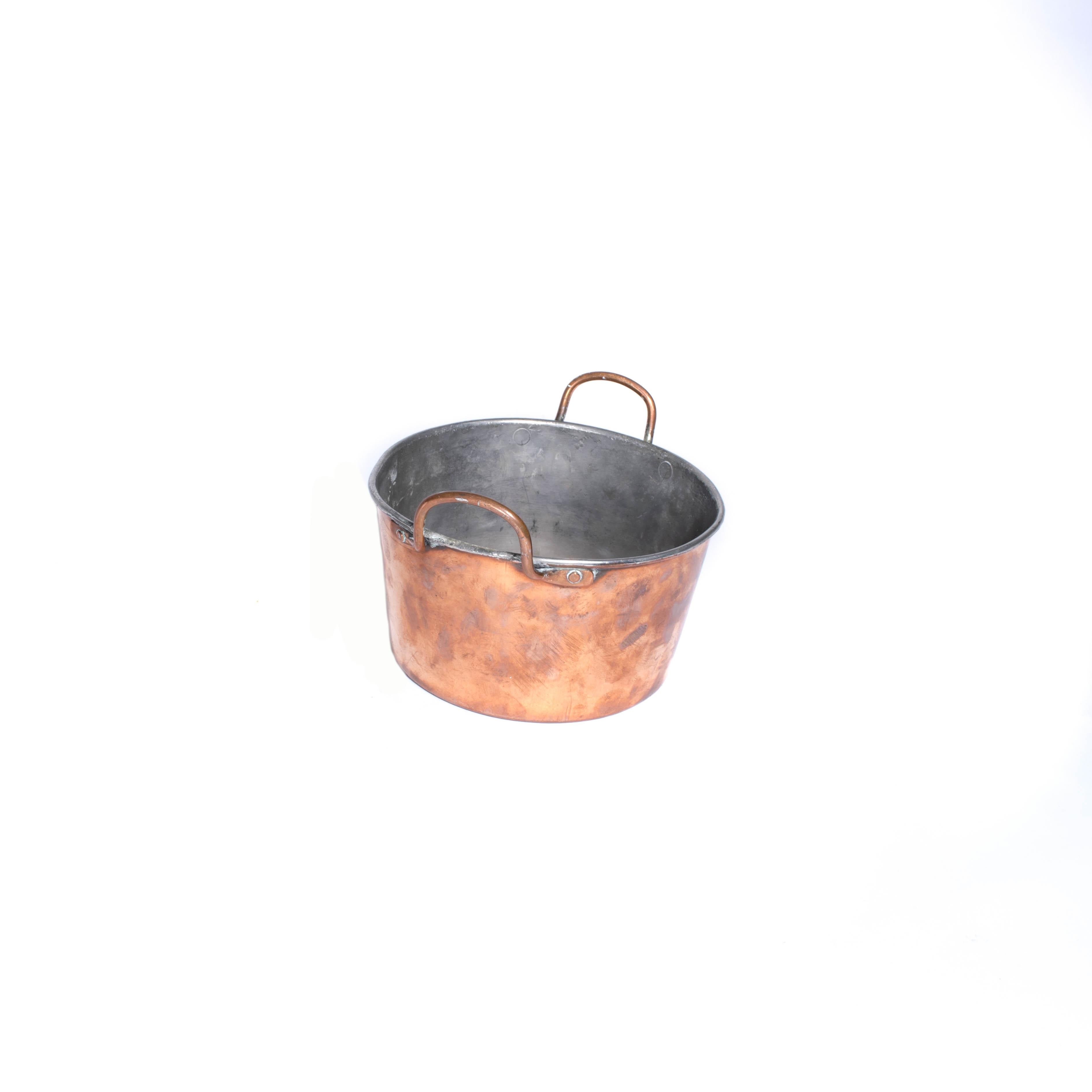 Jugendstil Antique Copper Pot from Sweden, Early 1900s