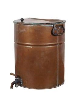 Antique Copper Samovar Tea Coffee Serving Dispenser Warmer Kettle Pot 14"