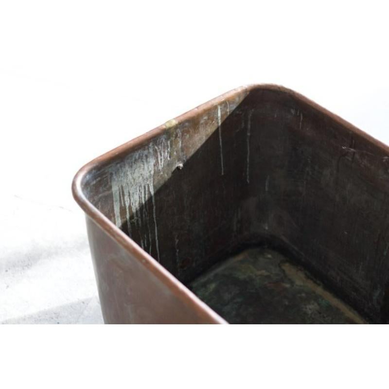 French Antique Copper Tray, 1900s For Sale