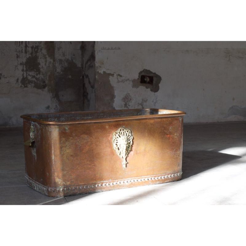 Antique Copper Tray, 1900s For Sale 1