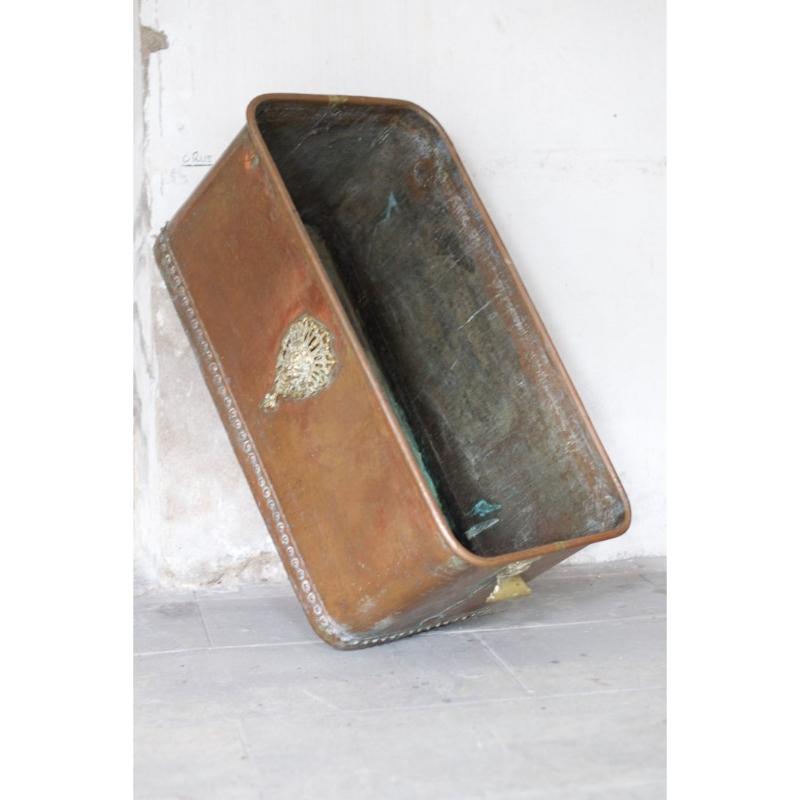 Antique Copper Tray, 1900s For Sale 2