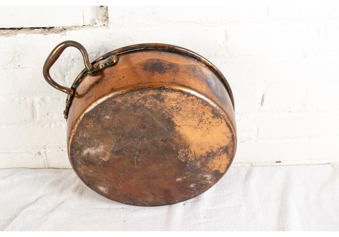 Antique Copper Two-Handled Pot 1