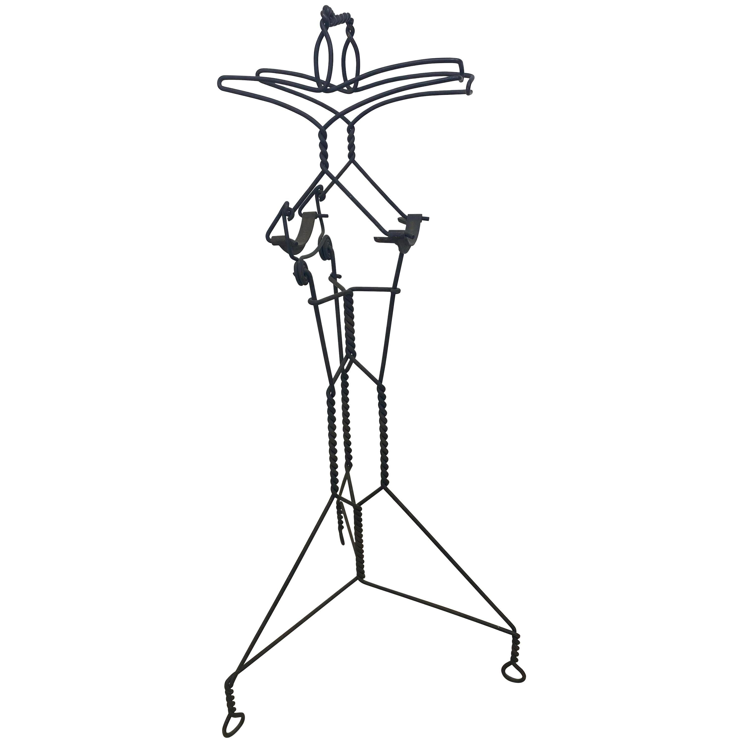 Antique Coppered Steel Book Stand, Giffen 
Giffen, Chicago, 1860s