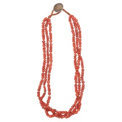 Antique Coral beads from Morocco