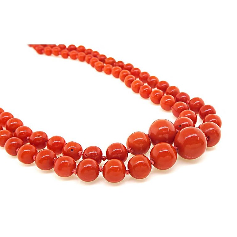 Genuine 8x10mm Natural Irregular South Sea Red Coral