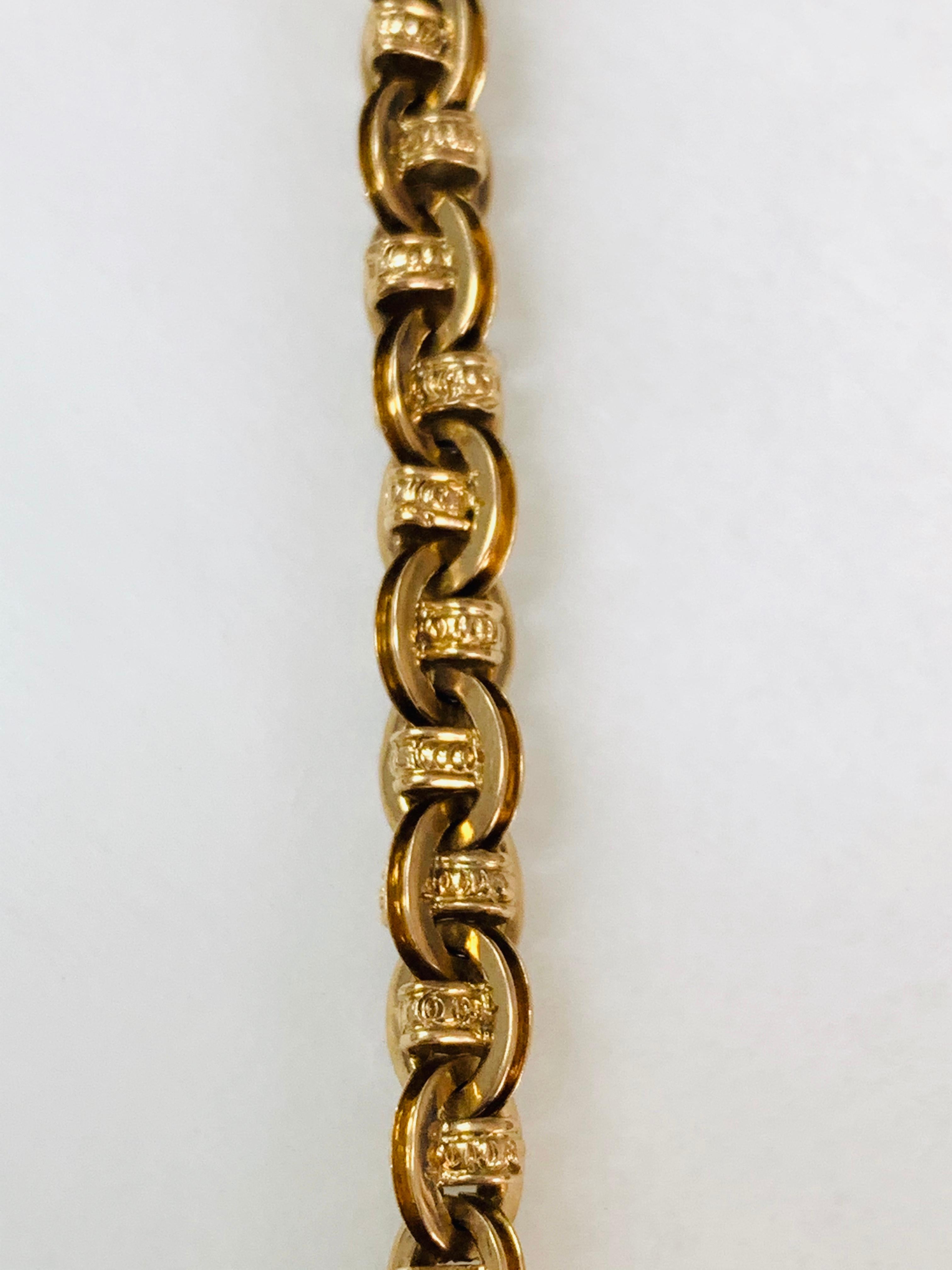 Antique Coral Gold Necklace For Sale 1