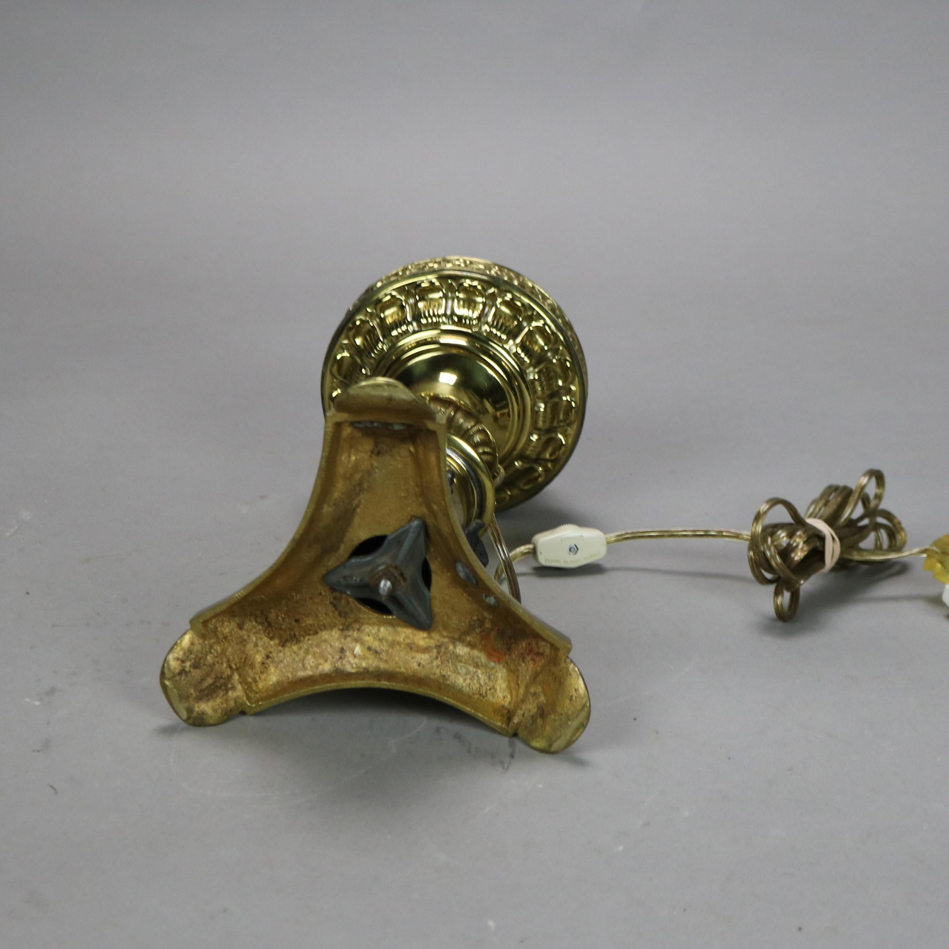 Antique Cornelius School Sinumbra Argand Figural Bronze Solar Lamp with Dolphins 3