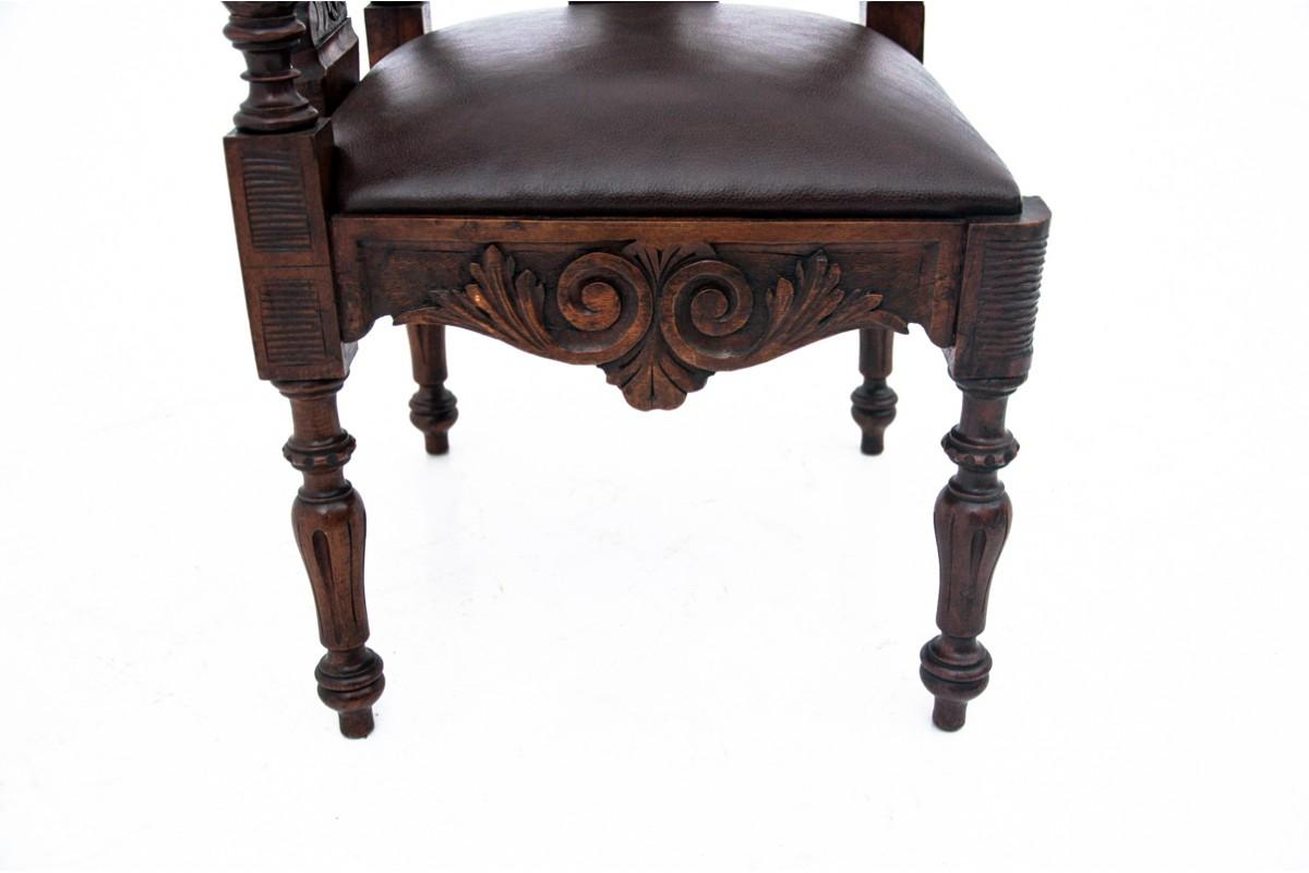 Sillón esquinero antiguo, Europa occidental, hacia 1900. en venta 2