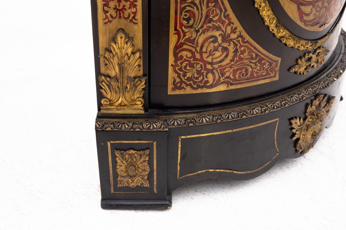 Antica cassettiera angolare in stile Boulle, Francia, metà del XIX secolo. in vendita 3