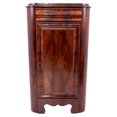 Antique corner chest of drawers, Northern Europe, around 1880. After renovation.