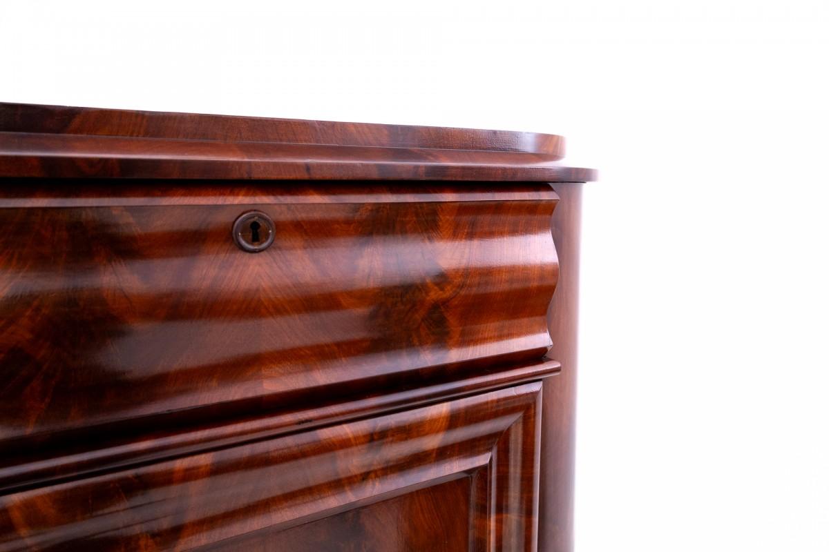 Late 19th Century Antique corner chest of drawers, Northern Europe, year around 1880. For Sale