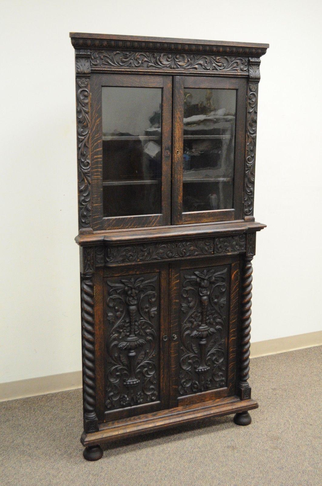 antique corner china cabinets for sale