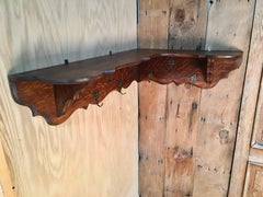 Antique Corner Coat Rack or Etagere Casserole