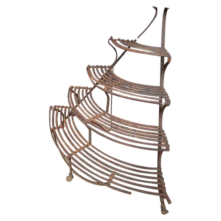 Etagere ad angolo per piante antiche, GE-0104 in vendita 2