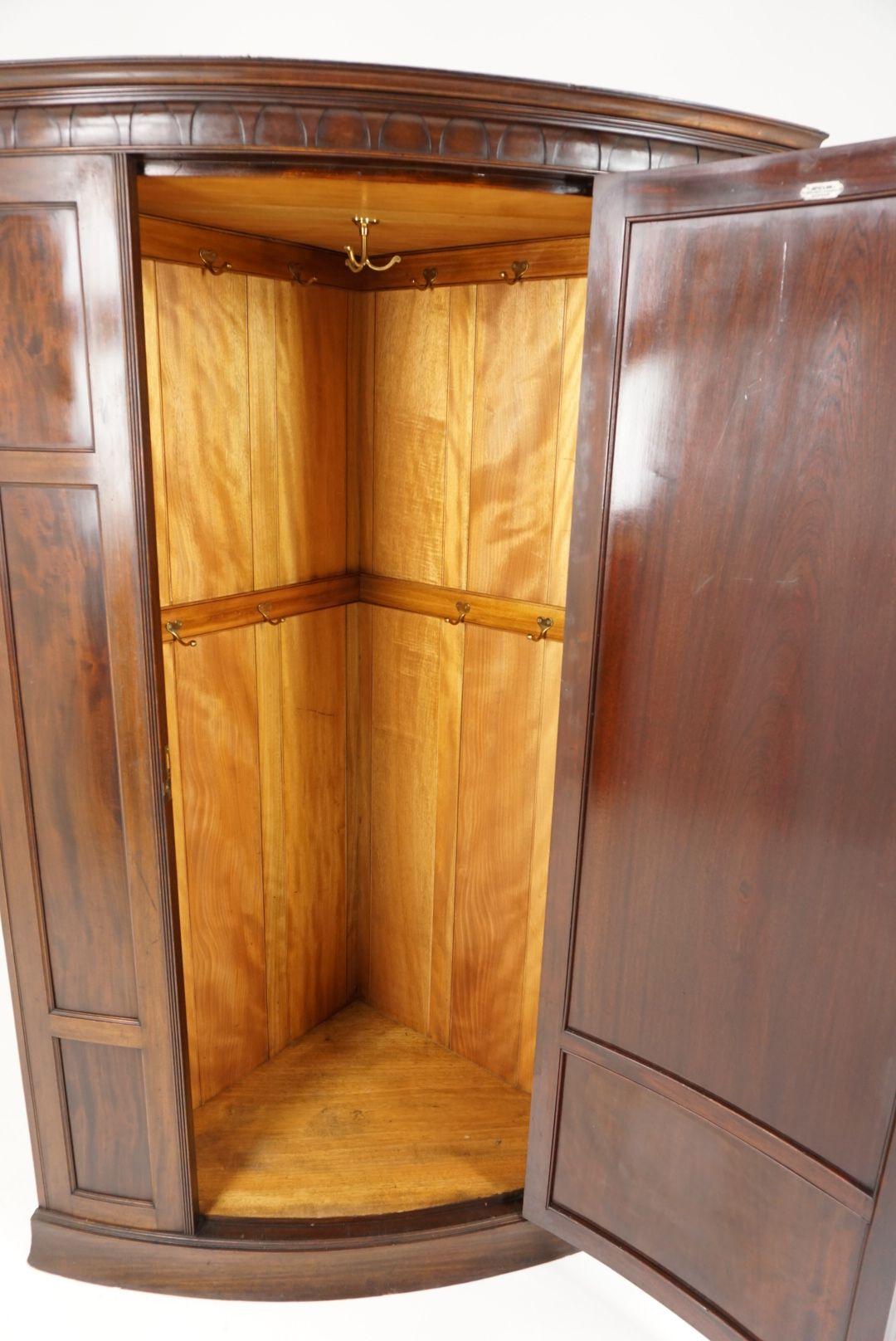 antique corner armoire