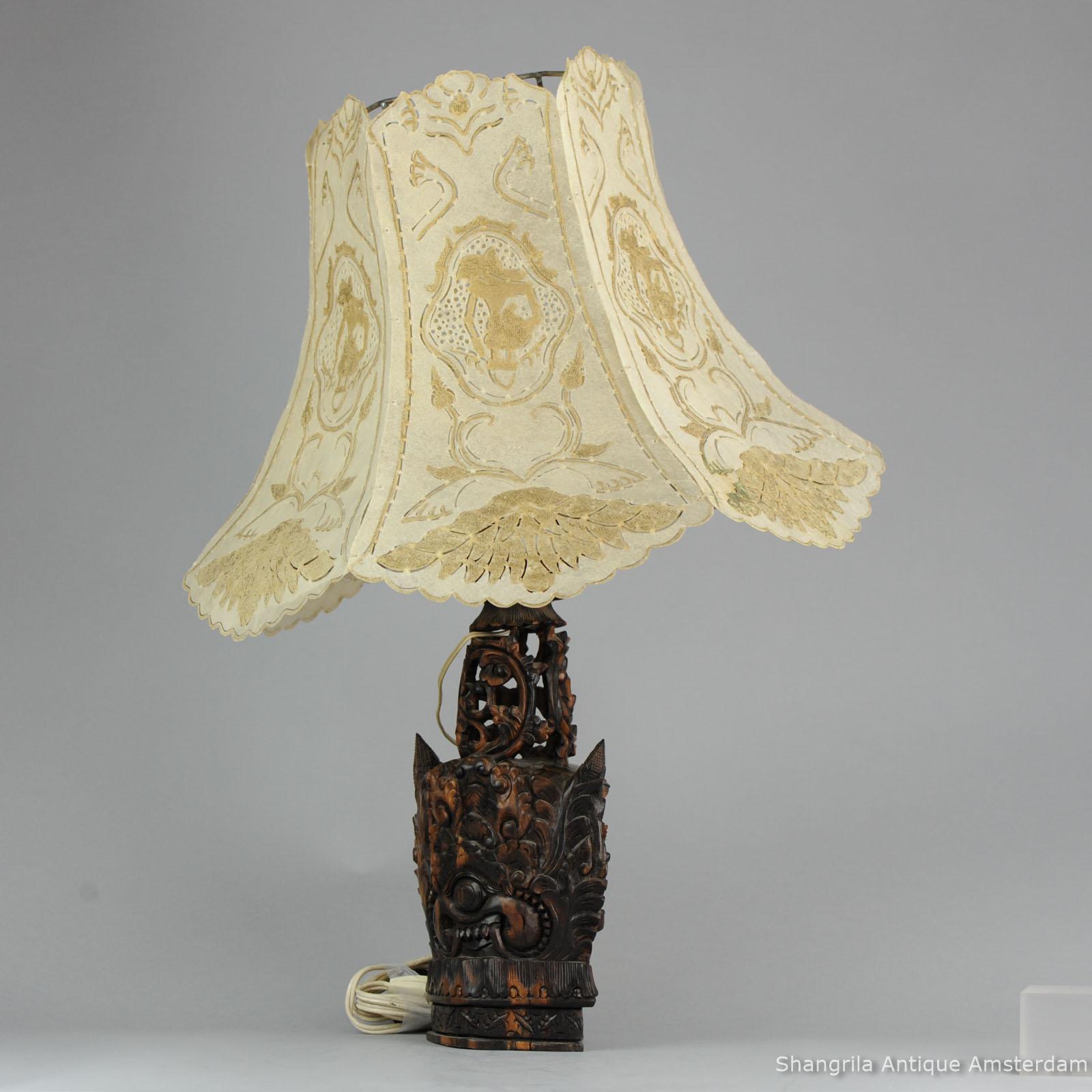 Great piece of wood carving. Turned into a lamp.

Additional information:
Material: Wood
Type: Lamp
Region of Origin: India
Period: 20th century Qing (1661 - 1912)
Age: 19th century
Original/Reproduction: Original
Condition: Overall Condition A++++;