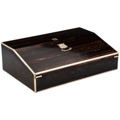Antique Coromandel Writing Box