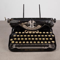 Antique Corona Four Portable Typewriter C.1924
