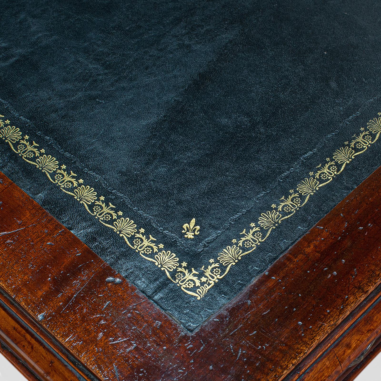 Antique Correspondence Desk, English, Mahogany, Writing Table, Regency, C.1820 4