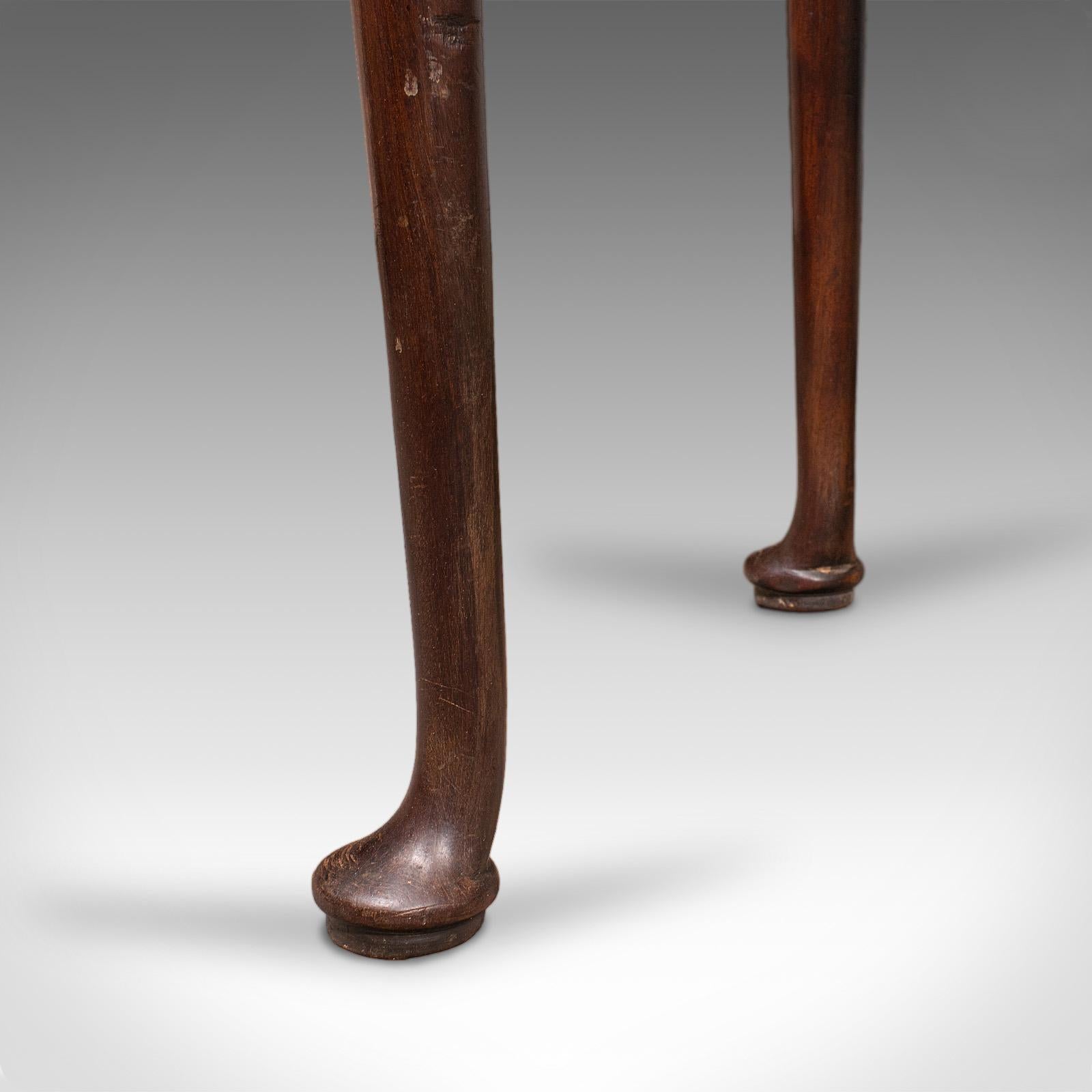 Antique Correspondence Table, English, Lowboy, Writing Desk, Georgian, C.1780 For Sale 4