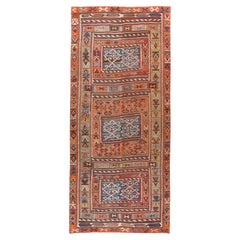 Antigua Alfombra Corum Kilim Lana Antigua Alfombra Turca de Anatolia Central