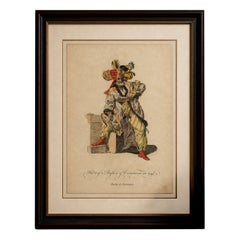 Antique Costume Print – Bashaw of Caramania, Ottoman Figure, 1749